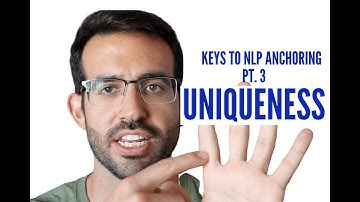 KEYS TO ANCHORING: Uniqueness of anchor