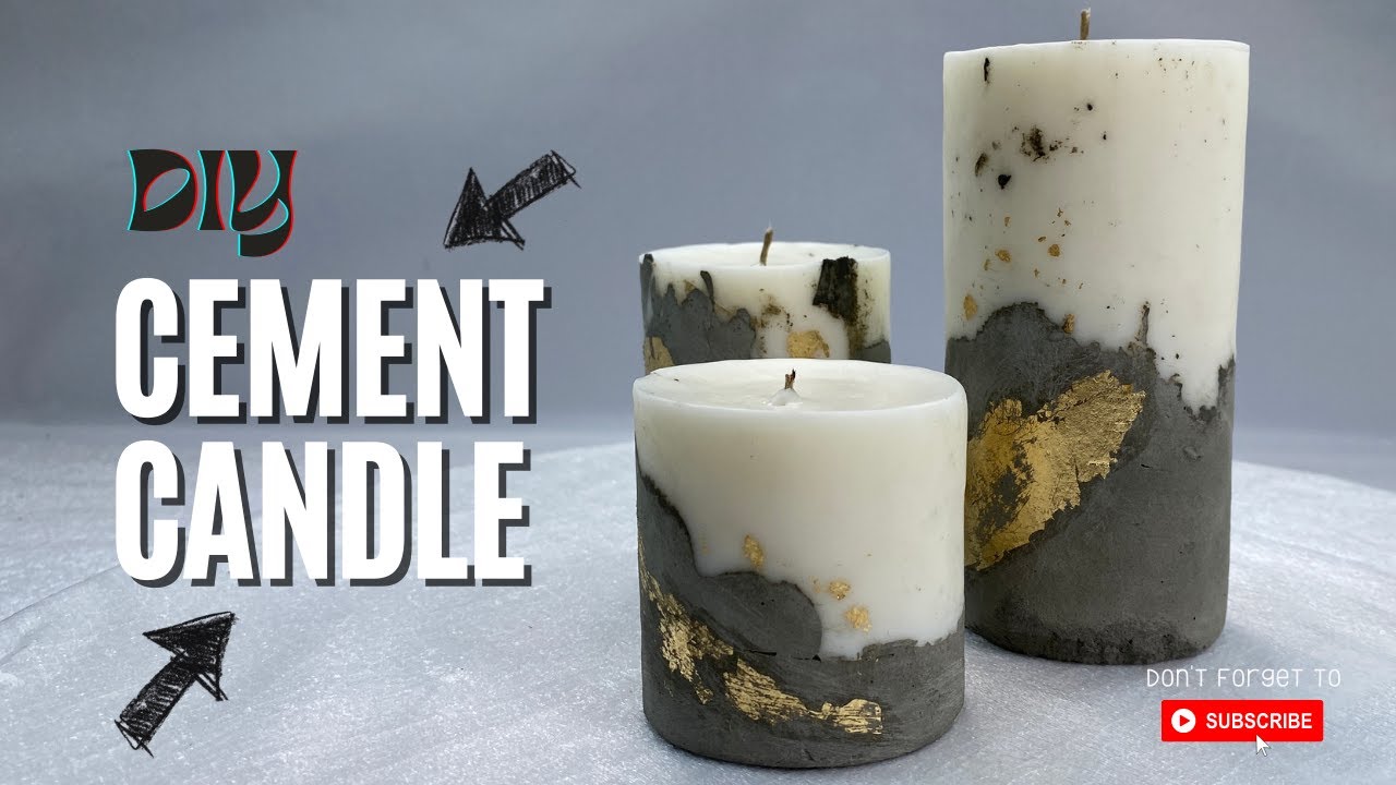Concrete Candle