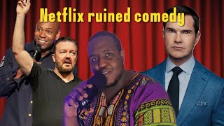 Why comedy specials SUCK now...