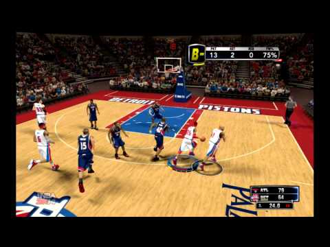 NBA 2K14 My Career Farewell Match For The Detroit Pistons