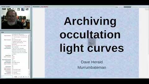 Reporting light curves using Occult