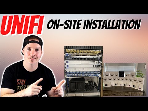 Unifi Network On-Site Job installation