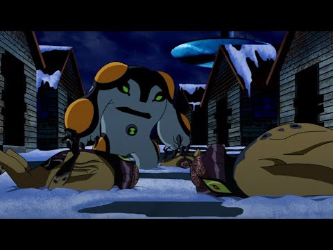 Ben 10 Alien Force - Cannonbolt, Gwen, Kevin and The Plumbers Helpers vs DNAlien