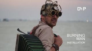 Burning man installation