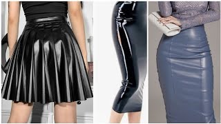 Latest Fashion Ideas For Ladies Of Latex Skirt Design