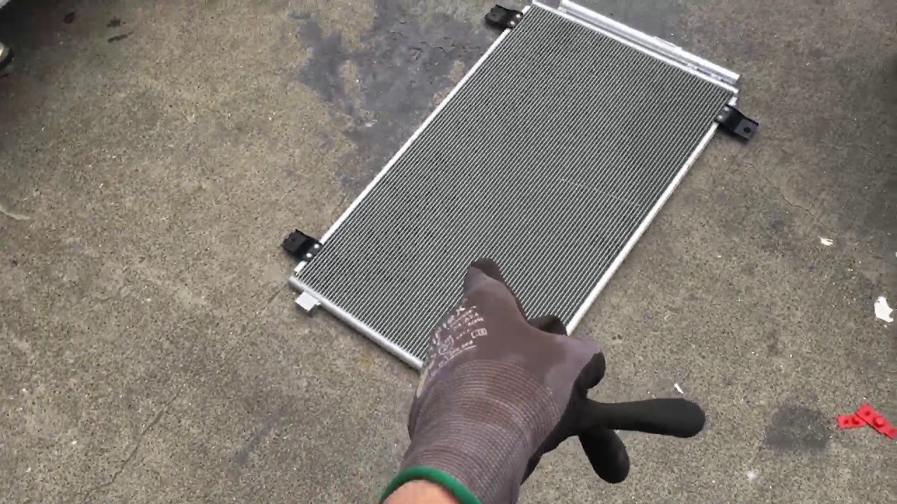 A/C OEM Condenser versus aftermarket condenser.LOST MONEY !!! - YouTube