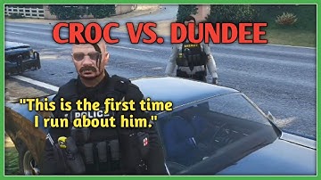 Crocodile Steve gets into a Chase Against Dundee | GTA 5 RP NoPixel 3.0