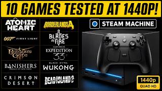 Steam Machine - Testing 10 Demanding Games at 1440p!