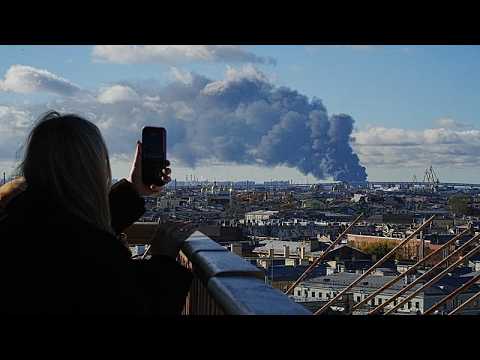 Ukrainian forces strike St Petersburg and Leningrad region