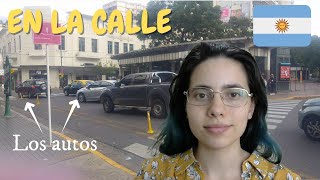 Aprender español argentino: en la calle (vocabulario)