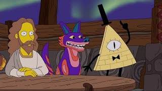 The Simpsons - Bill Cipher Cameo screenshot 3