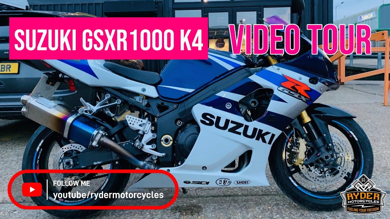 Suzuki GSXR1000 K4 - Used Bike Video Tour - YouTube
