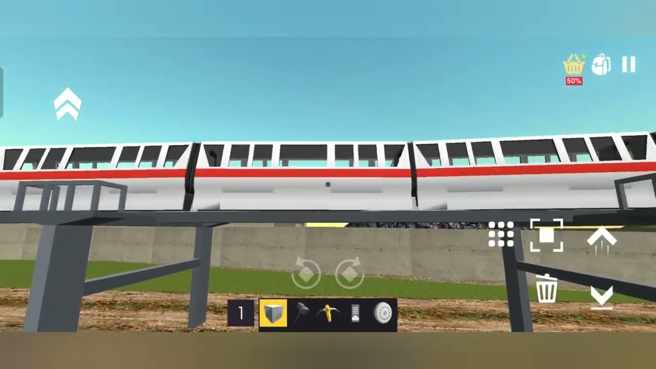 Monorail in Evertech Sandbox