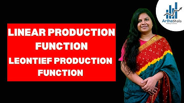 Linear and Leontief Production Function youtube