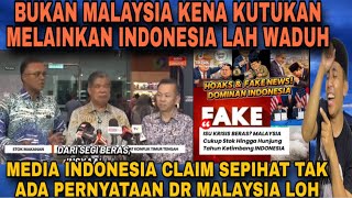 IT'S NOT MALAYSIA THAT SHOULD BE CURSED BUT INDONESIA⁉️so don't spread hox news about Malaysia