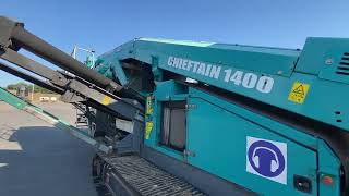 2019 Powerscreen Chieftain 1400 Tracked Screen Plant For Sale
