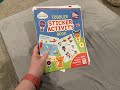 Pretty Pink Toddler Sticker Activity Book Includes 500+ Stickers - Learn ABCs, Counting, Colors and