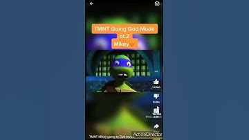 TMNT Mikey going to god mode