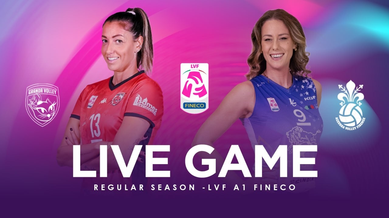 LIVE Cuneo - Firenze | 5^ Round, Serie A1 Fineco | Lega Volley Femminile 2026/27