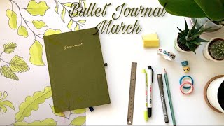 Fulique Bullet Journal Setiyle Mart Ayı Planlaması🌿 | Bullet Journal March Setup☘️ by Gizems MD 1,360 views 3 years ago 4 minutes, 58 seconds