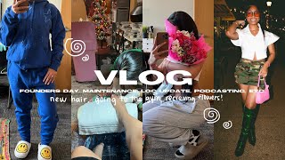 VLOG: In My “I Come First” Era, J15 founder’s day, rants, forming routine, podcasting, &amp; flowers