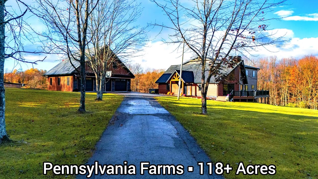 Pennsylvania Farms For Sale | 118 Acres | Untamed Luxury Beauty | Pennsylvania Land For Sale