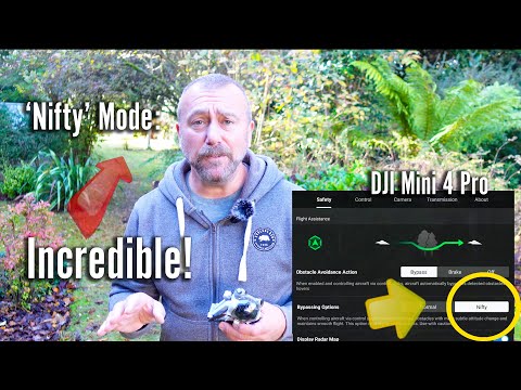 DJI Mini 4 Pro:  What Is Nifty Mode?  Obstacle Avoidance at its Best