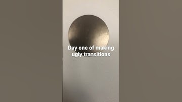 Day one of making ugly transitions.