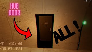 Hub Doors (Showcase) Escape the backrooms