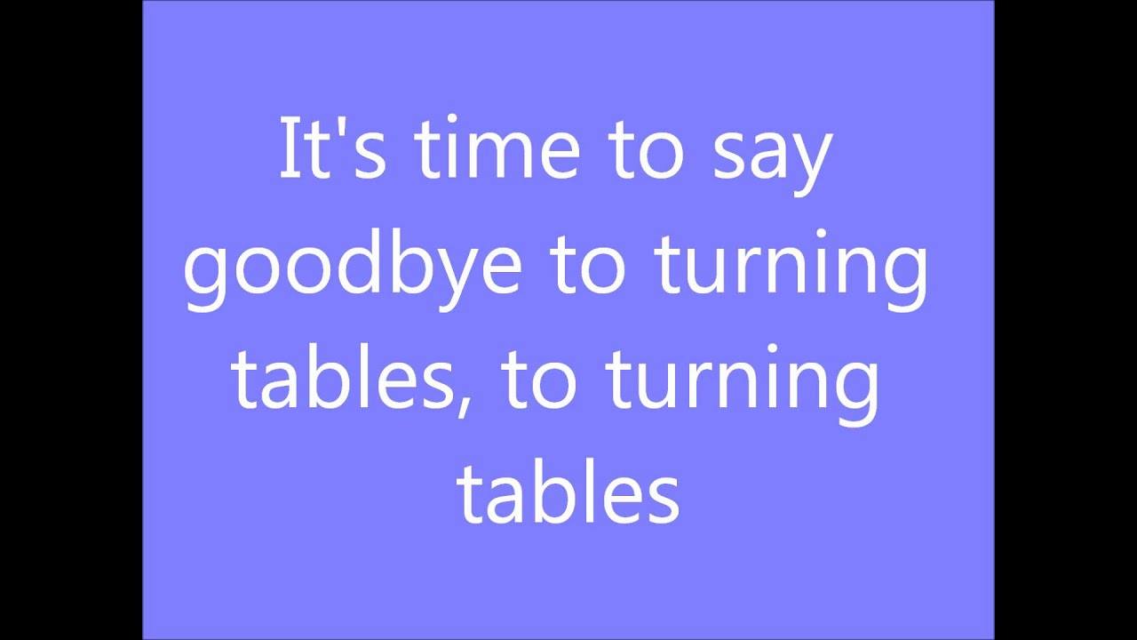 adele turnin' tables [lyrics] YouTube