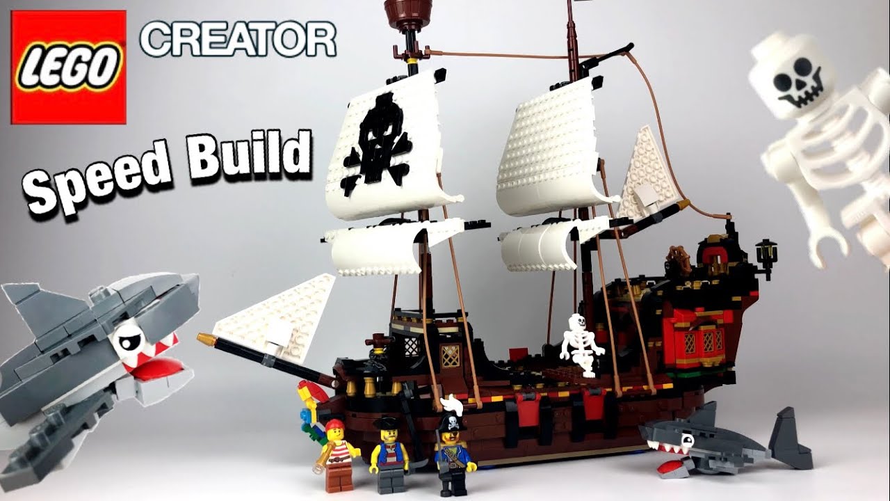 LEGO® Creator 31109 - Le Bateau Pirate - DracauGames