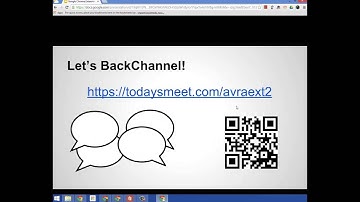 Back-Channeling & Today