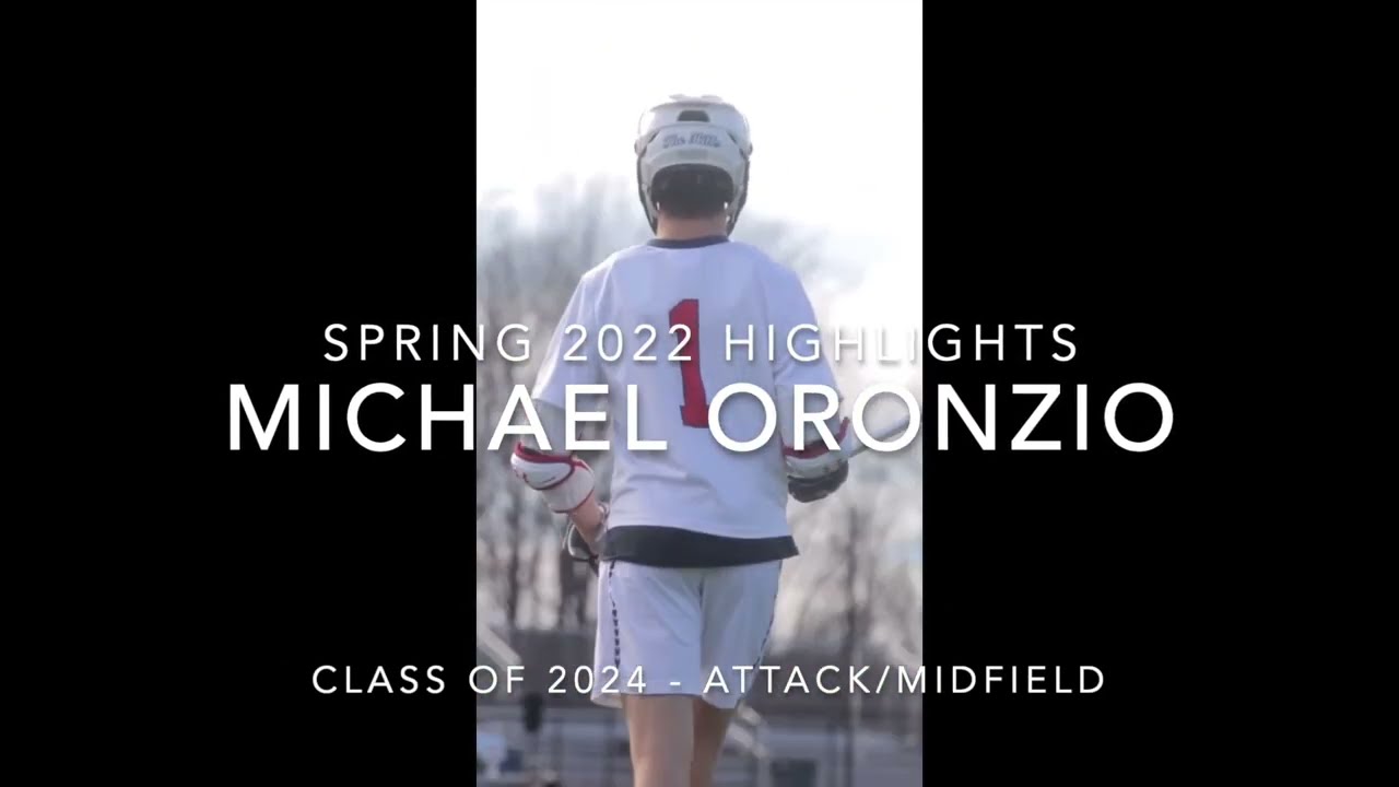 Michael Oronzio- Class of 2024- Spring 2022 Highlights