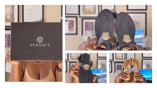 HAUL: LUXURY HAUL/ VERSACE SLIDES/GIVEAWAY