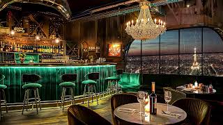 Paris Jazz Bar 🍷 Ethereal Jazz Saxophone Music in Cozy Bar Ambience for Good Mood, Chill