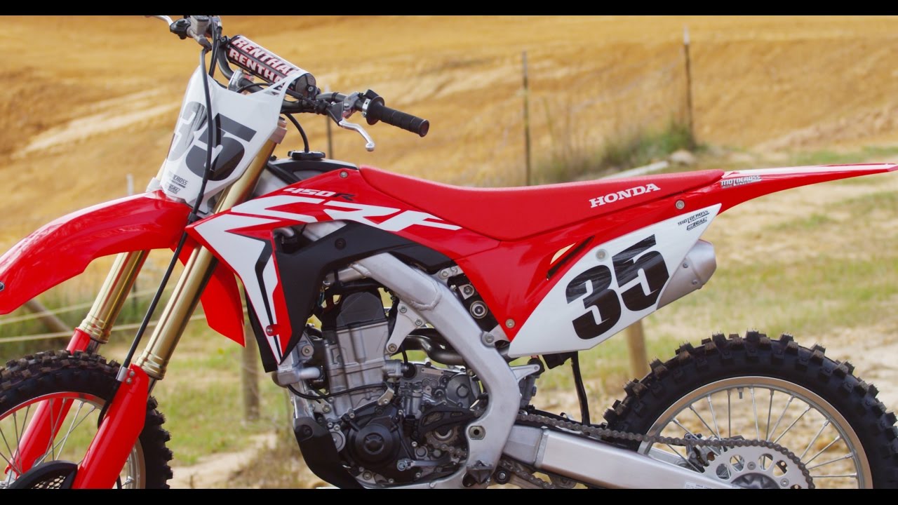 Motos - Honda apresenta novas CRF 450R e CRF 450RX 2017 - MotoX