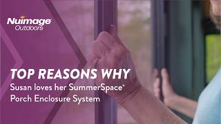 Top Reasons Why Susan Loves Her SummerSpace® Porch Enclosure System | Testimonial