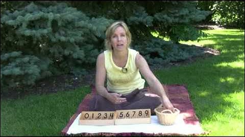 Montessori Math Lesson - Spindle Box