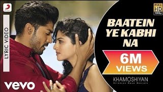 Baatein Ye Kabhi Na | MP3 Hit Hindi Song ❤️🌹🎶