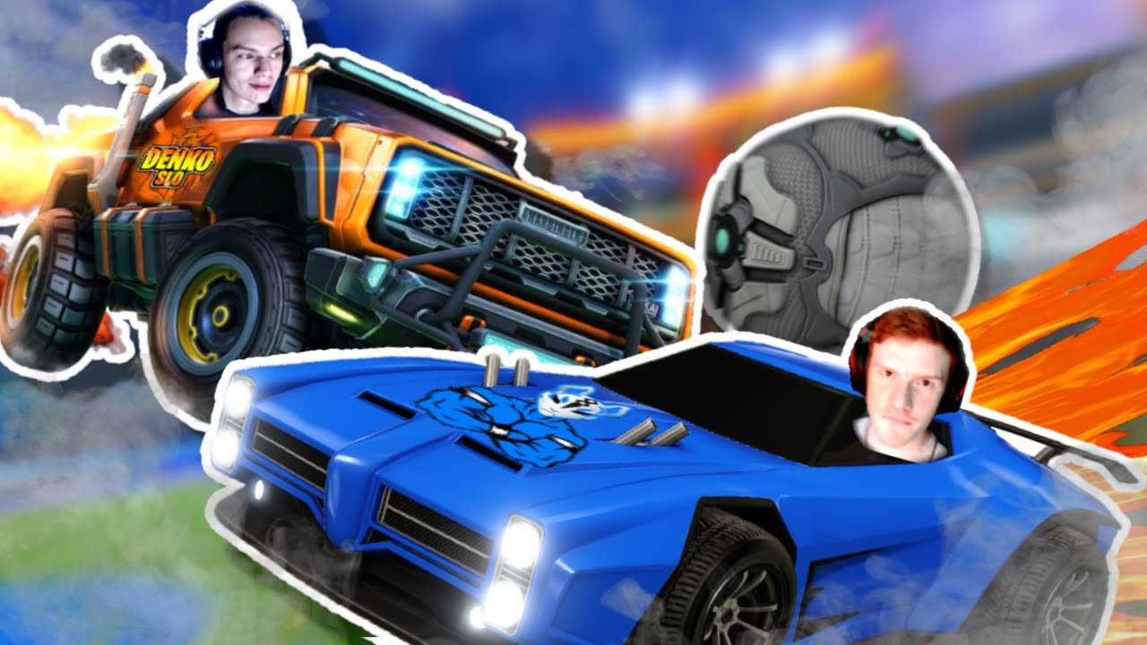 NOGOMET ... Z DIRKALNIMI AVTI!! | Rocket League w/ Jerry