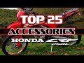 Top 25 Honda CRF250L Accessories for Adventure Motorcycle Riding Dual Sport - 2020 Road to Adventure