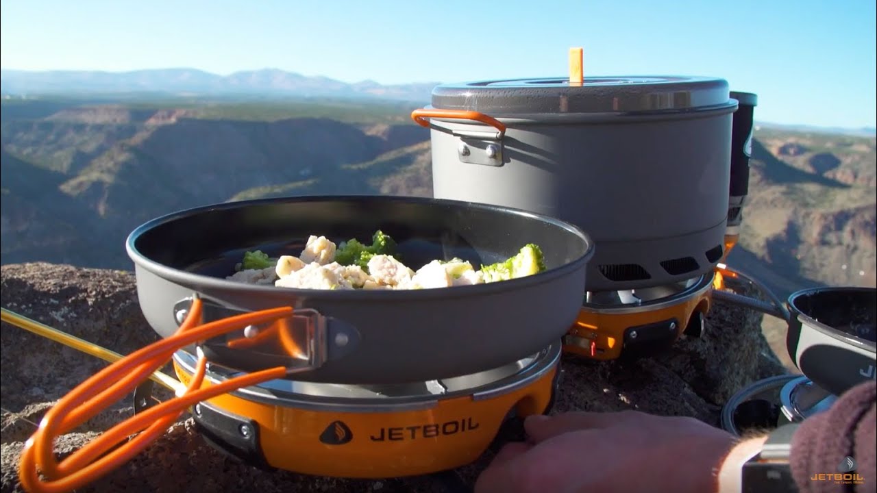 Jetboil Genesis 2-Burner Backpacking Stove Cooking System