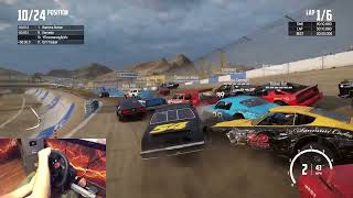 Wreckfest with G29 steering wheel PS4