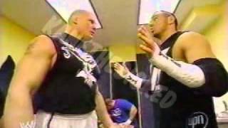 Brock Lesnar attacks Matt Hardy Backstage - Smackdown November 21 2002