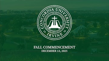 2025 Fall Commencement