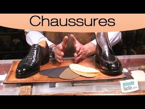 Astuces : Poser des semelles sur des chaussures de ville - YouTube