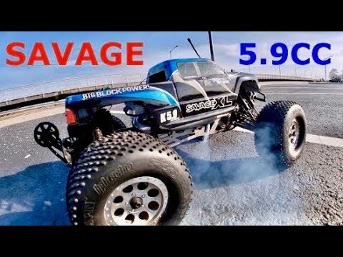 HPI Savage XL K5.9 - Nitro Brings all the Fans to the Yard. The Last Best  Stock Collectible Savage?