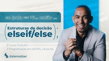 Curso GRATUITO em ADVPL - Aula 4 - IF-ELSEIF-ELSE - Estruturas de Condição/Decisão