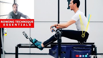 Good (indoor) sculling technique - detailed tutorial and video analysis