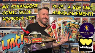 My Strangest Comic Book Roundup Ever! PLUS…  a BIG Lunch Money Comics Announcement!